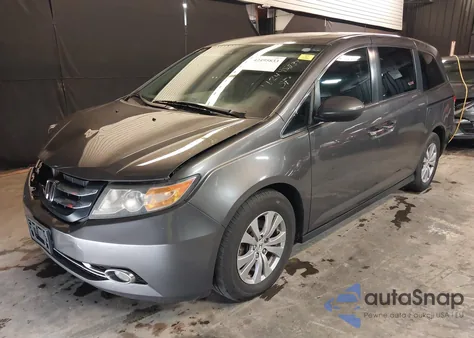 2016 Honda Odyssey Ex-L from USA, damaged, VIN 5FNRL5H6XGB067477